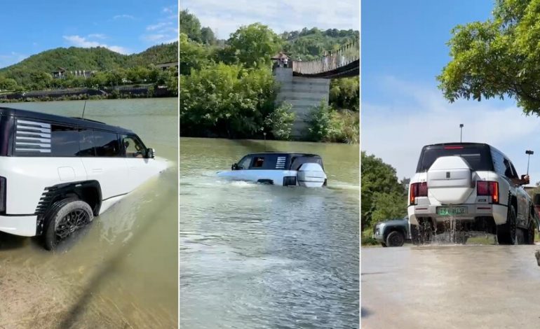 Ya hemos probado el Yangwang U8 de Byd en un río, y resulta ser más impresionante de lo que esperábamos.
