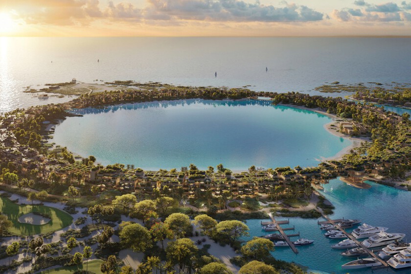 Arabia Saudita no está dispuesta a renunciar a un auténtico paraíso caribeño, a pesar de los recortes en Nome: Laheq Island.