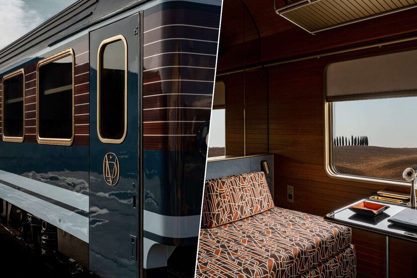 Este es el Dolce Vita Orient Express, el tren italiano que ofrece habitaciones a partir de 21,400 euros por dos noches.