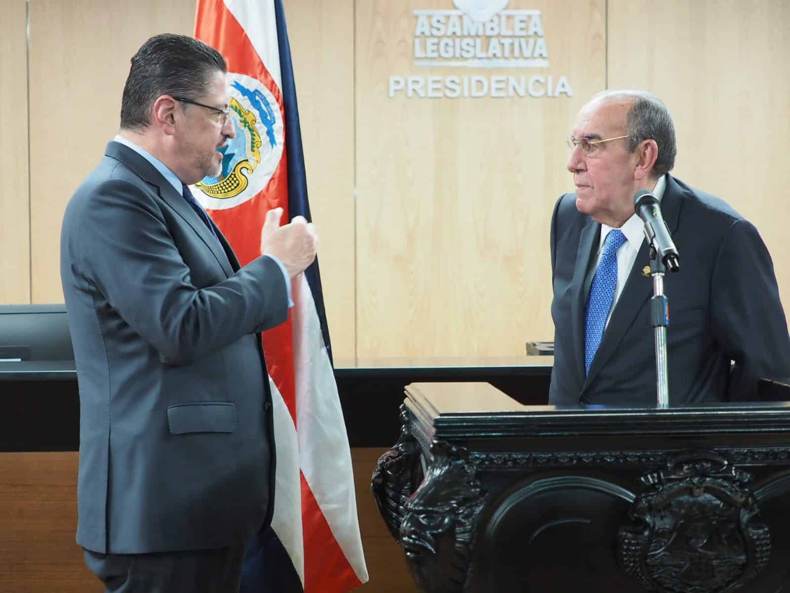 Los suplentes llegan al último año legislativo con relaciones tensas entre Rodrigo Arias y Rodrigo Chaves.