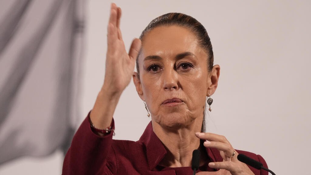 Sheinbaum rechaza la propuesta de Trump de enviar tropas a México para luchar contra el narcotráfico.