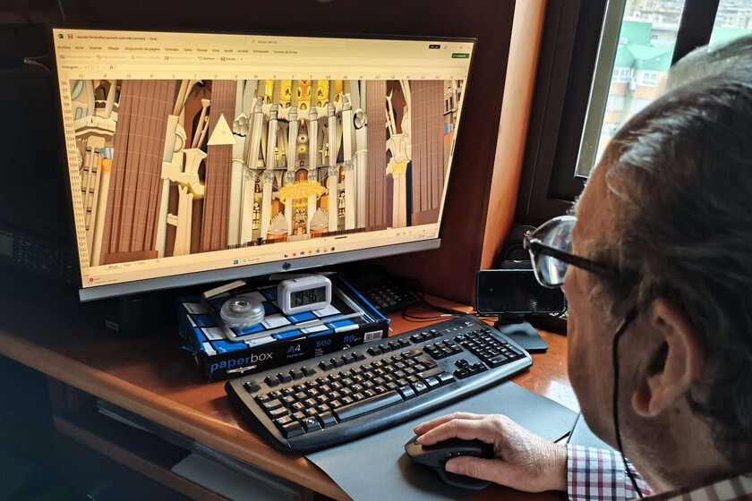 El arte a menudo es inexplicable, y un pensionista de Malaga utiliza la herramienta más ilógica para crearlo: Excel

 – La nación