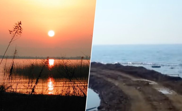Japón está buscando a la persona que ha construido una calle en el lago más grande del país. No lleva a ninguna parte
– La nación