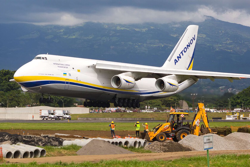 El mítico AN-124 había sido atrapado durante años y ahora está volando de nuevo

 – La nación