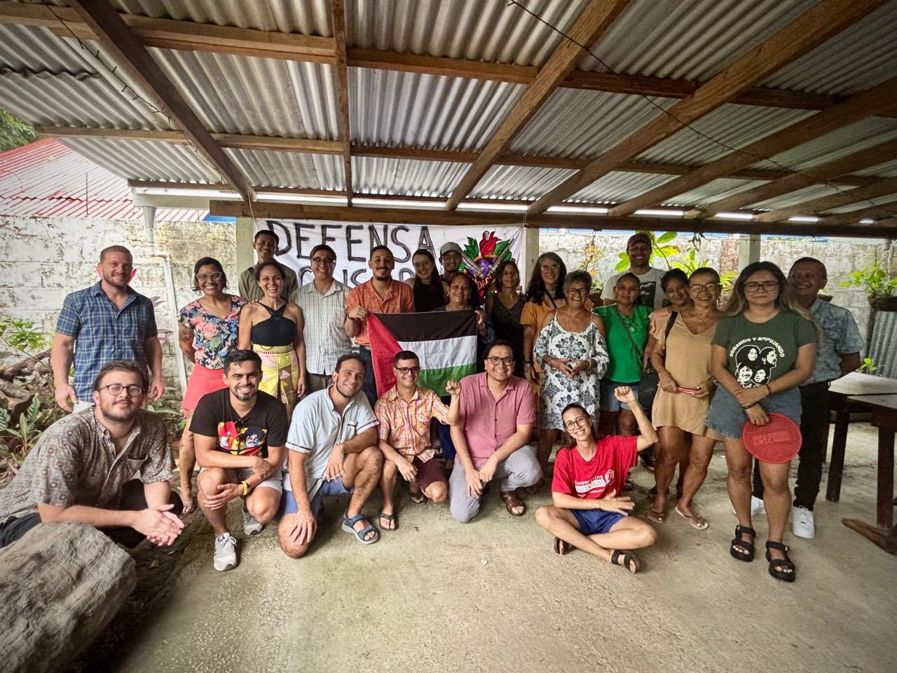 Con banderas de Palestina, el amplio frente llega a Guanacaste para celebrar la anexión de Nicoya

 – La nación