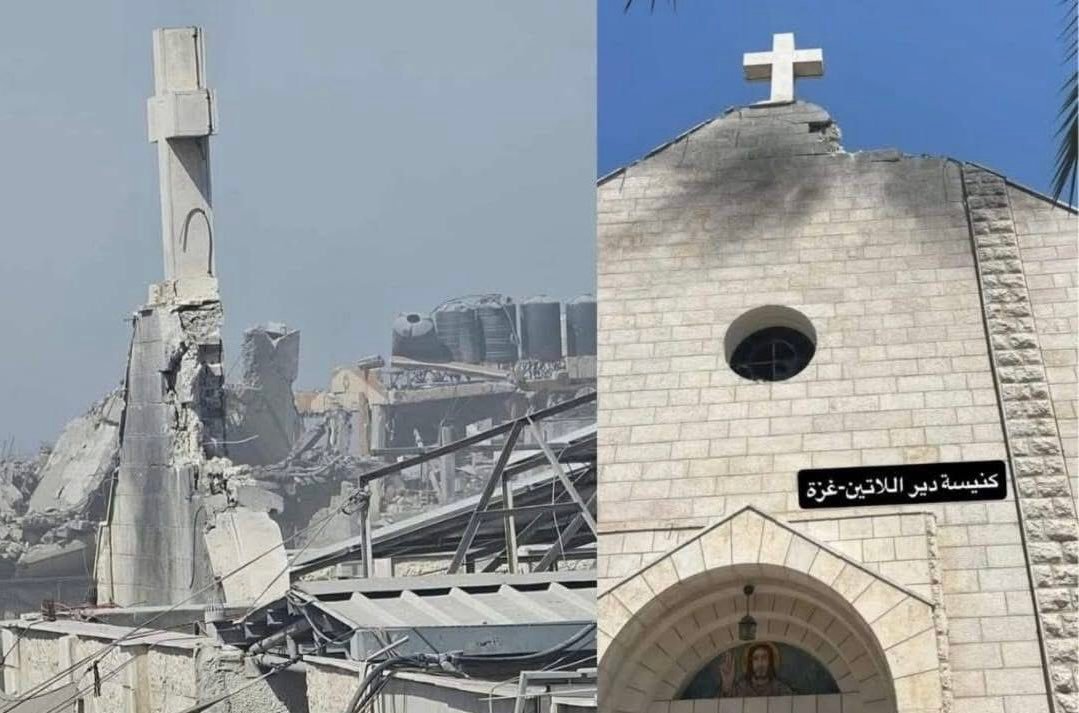 El Papa y el Gobierno de Israel se expresan después del ataque a la Iglesia Católica en Gaza.

 – La nación