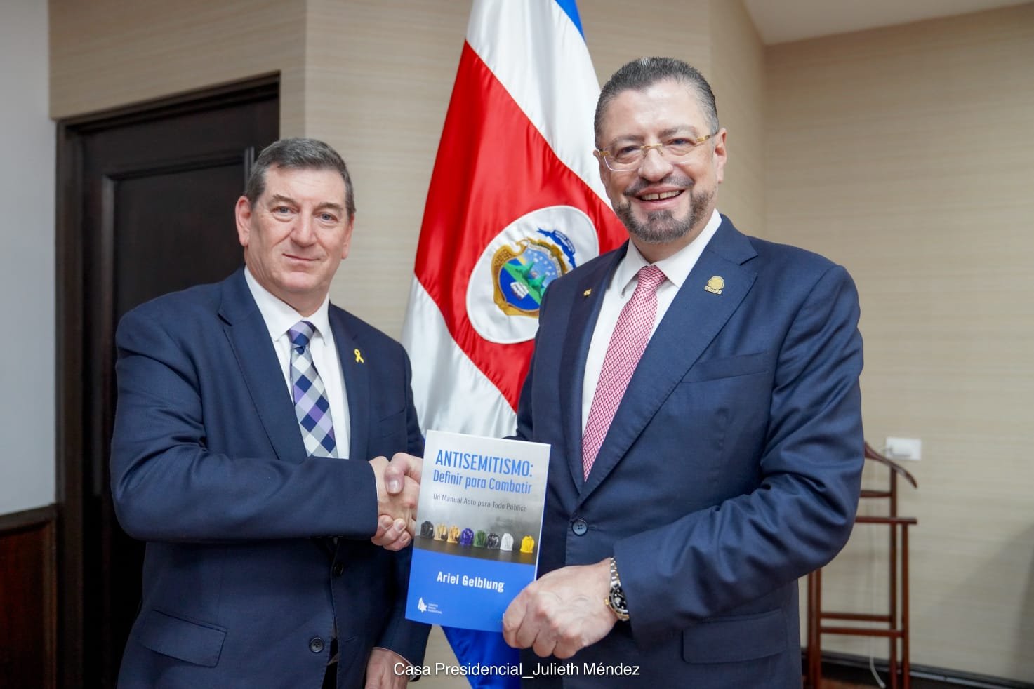 El Gobierno de Costa Rica apoya la definición global de antisemitismo y confirma su lucha contra la discriminación

 – La nación