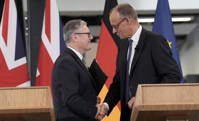 El Reino Unido y Alemania firman un tratado de defensa en medio del reacio apoyo de los Estados Unidos.

 – La nación