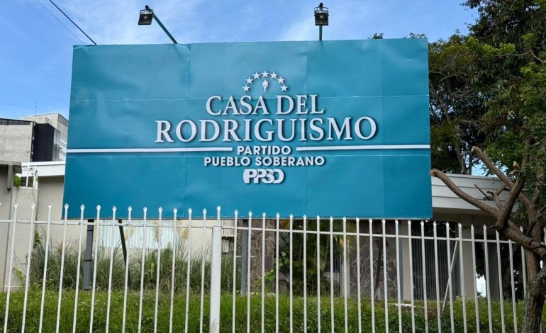 La gente soberana se estrena “Casa del Rodriguismo”
– La nación