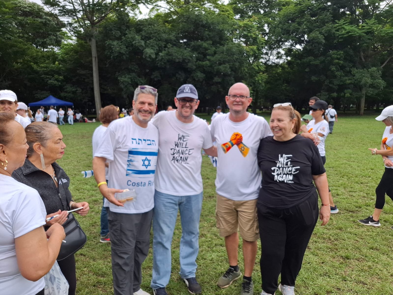Era el día de apoyo a Israel en La Sabana

 – La nación
