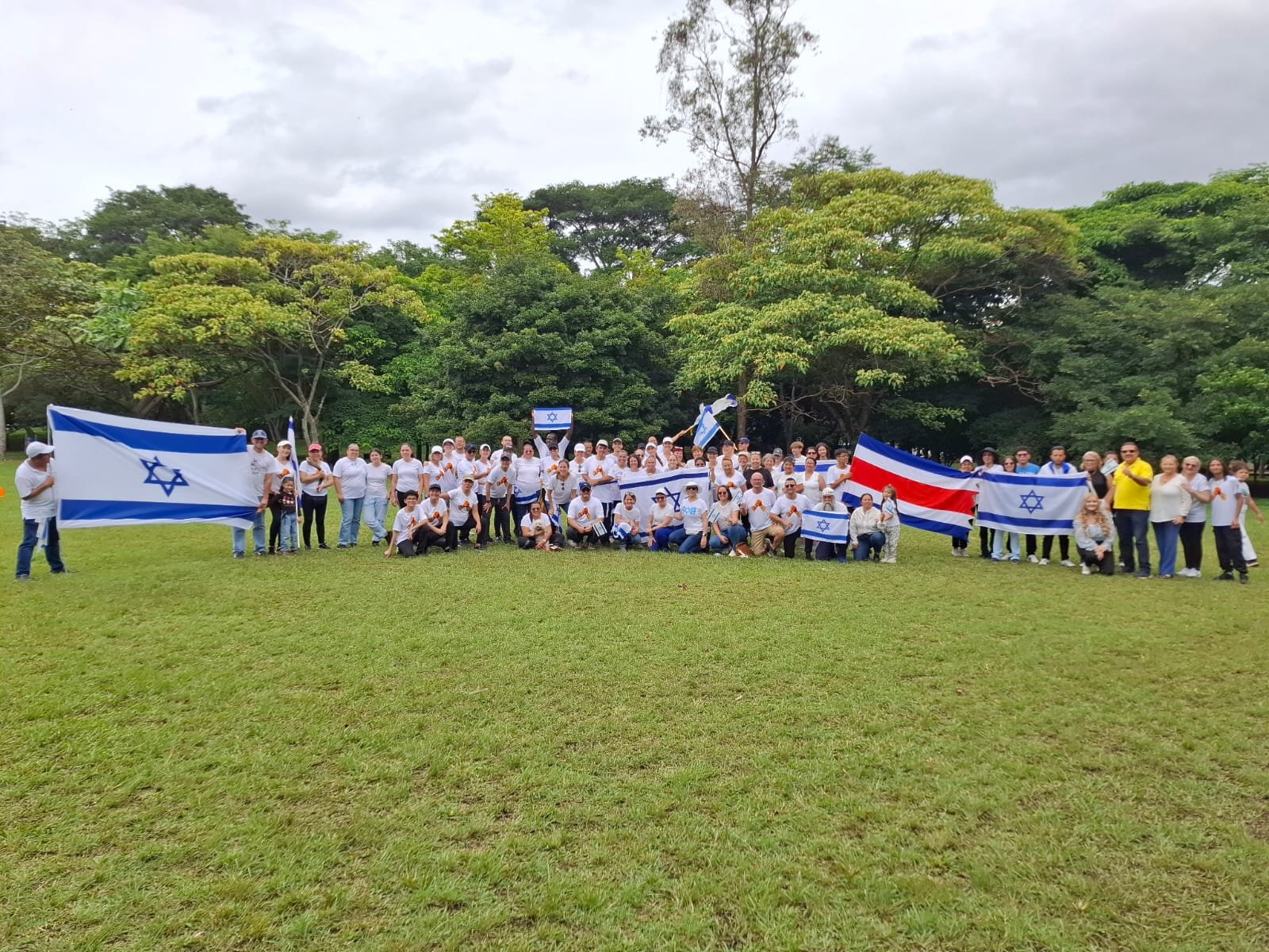 así fue la jornada de apoyo a Israel en La Sabana – La nación