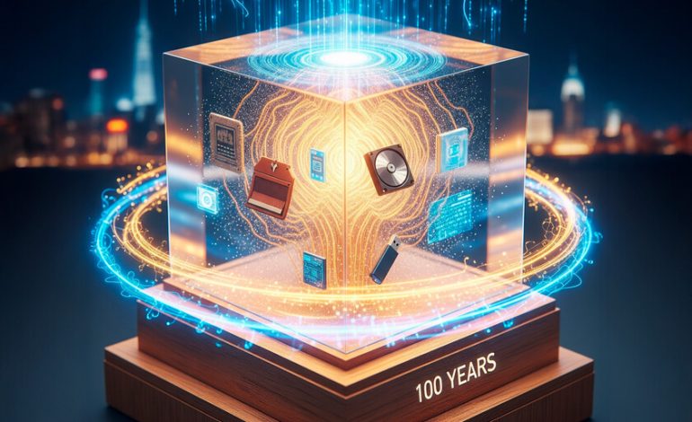 Cómo almacenar datos durante 100 años

 – La nación