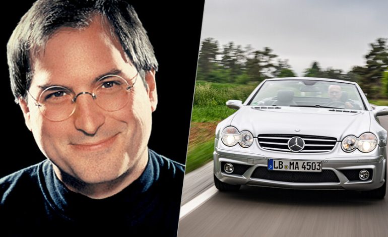 Steve Jobs cambió su Mercedes-Benz SL55 AMG de $ 120,000 cada seis meses. Y todo se debió al registro
– La nación