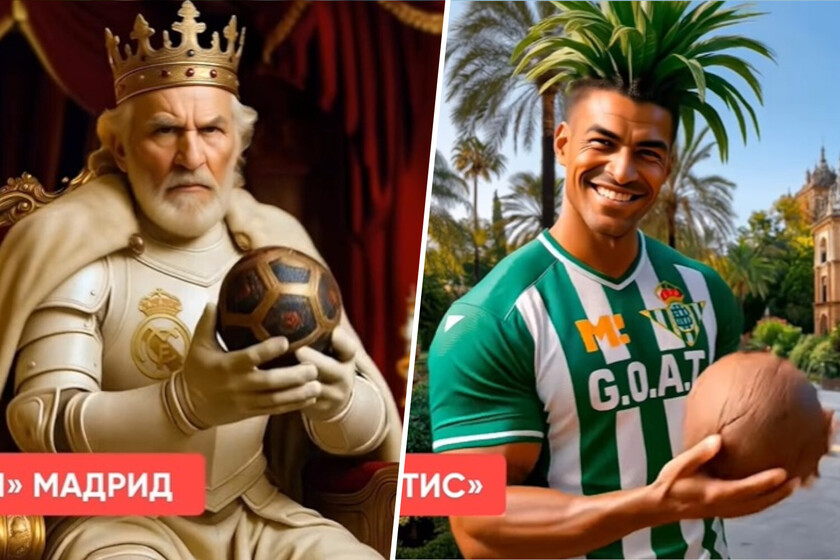Es una imaginación creada por una televisión rusa

 – La nación