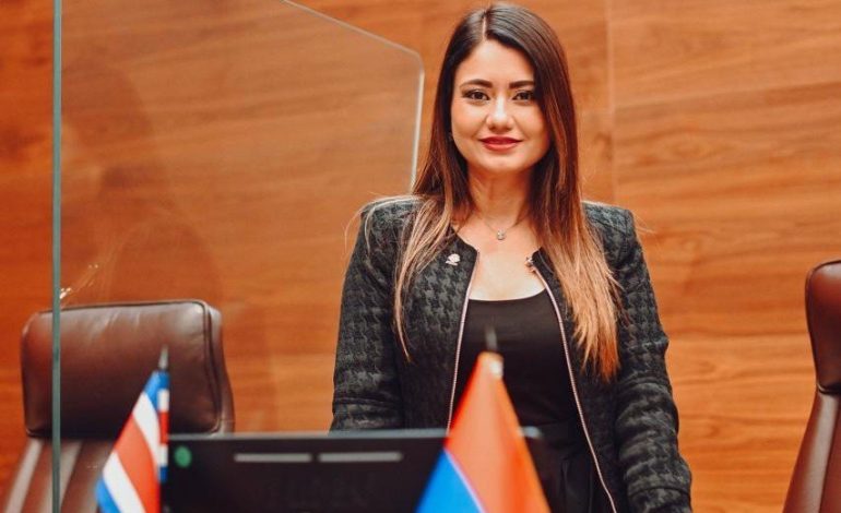 Melina Ajoy votará contra el presidente Chaves, el presidente Chaves
– La nación