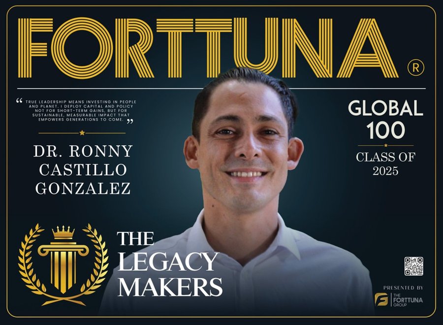 El candidato presidencial Ronny Castillo se exhibe en Times Square

 – La nación