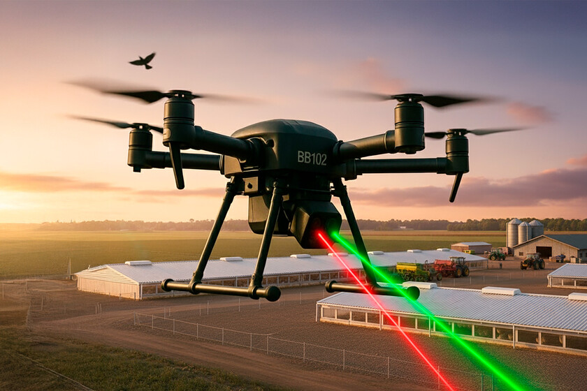 Drones láser que patrullan las granjas

 – La nación
