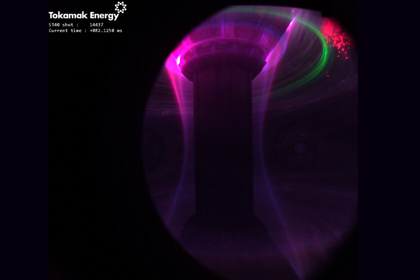 Plasma en un reactor de fusión nuclear, a color y a 16.000 fps

 – La nación