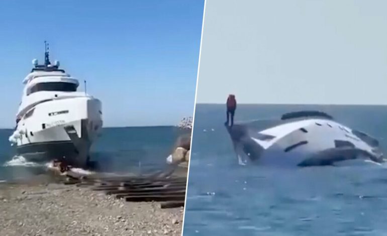 Un yate de lujo valorado en un millón de dólares se hundió a sólo 200 metros del muelle
– La nación