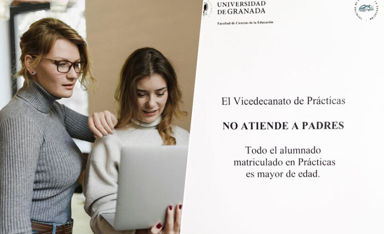 Un cartel en la Universidad de Granada revela uno de los grandes problemas de la Generación Z: los “padres helicóptero”
 – La nación