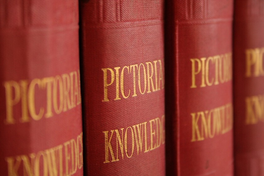 Un hombre escribió una cuarta parte de toda la enciclopedia.

 – La nación