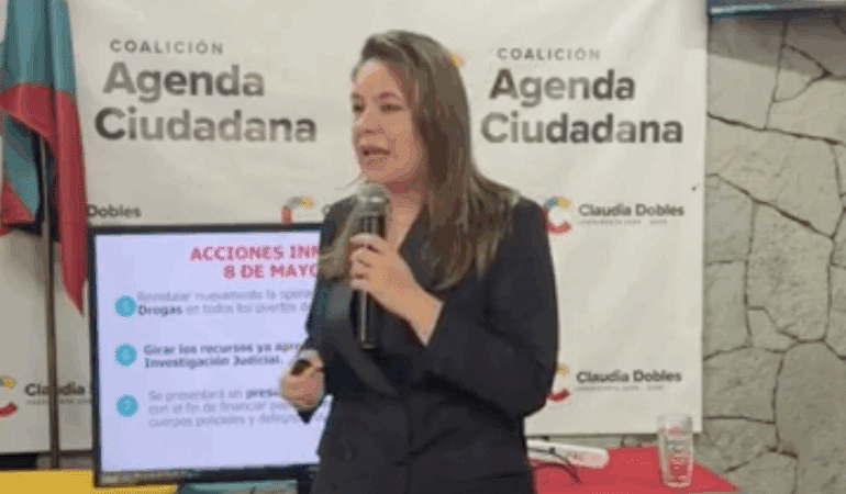 Claudia Dobles exige la destitución de funcionarios de seguridad
– La nación