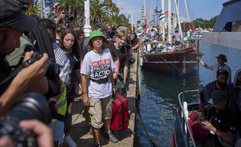 Israel deportará a Europa a los activistas de la intersección de la flotilla, incluida Greta Thunberg
– La nación