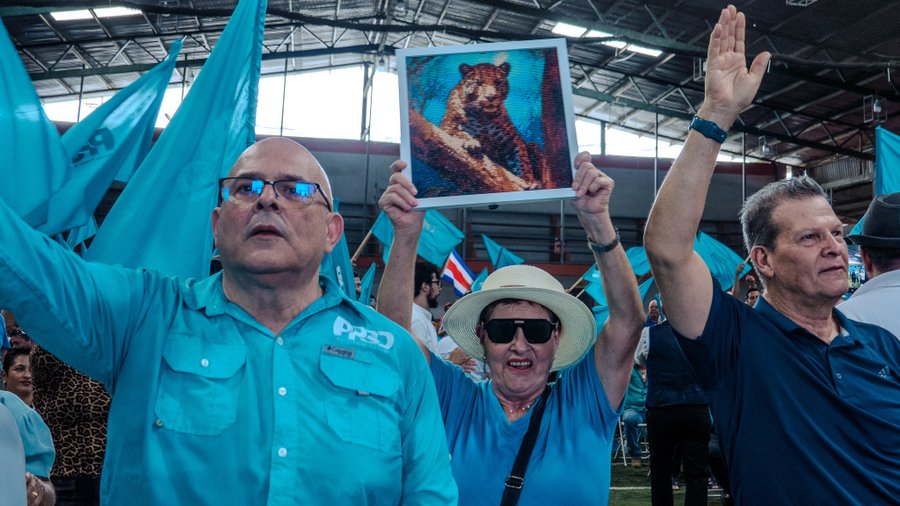 Pueblo Soberano se convierte en el partido con más apoyo en Costa Rica

 – La nación