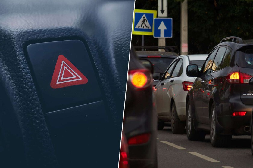 Todos encendemos las luces de emergencia cuando estamos atrapados en el tráfico. La DGT sabe que lo estamos haciendo mal

 – La nación