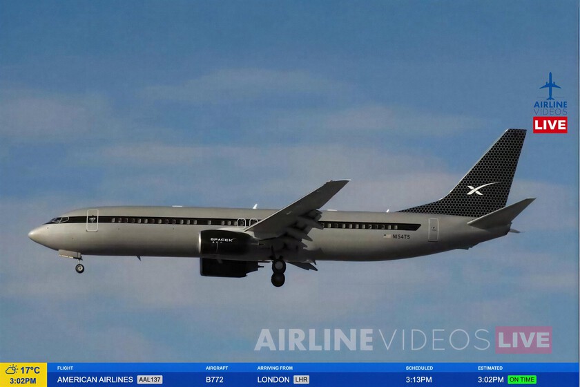 SpaceX es conocida por sus cohetes. Lo que es menos conocido es la creciente e impresionante flota de aviones.

 – La nación