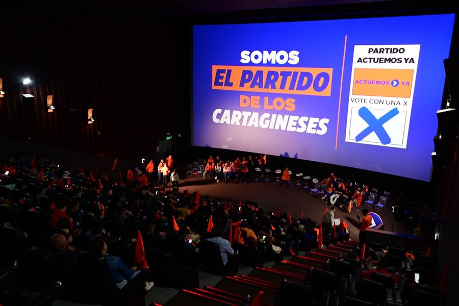 Actuemos Ya arranca campaña en Cartago con miras a las diputaciones

 – La nación