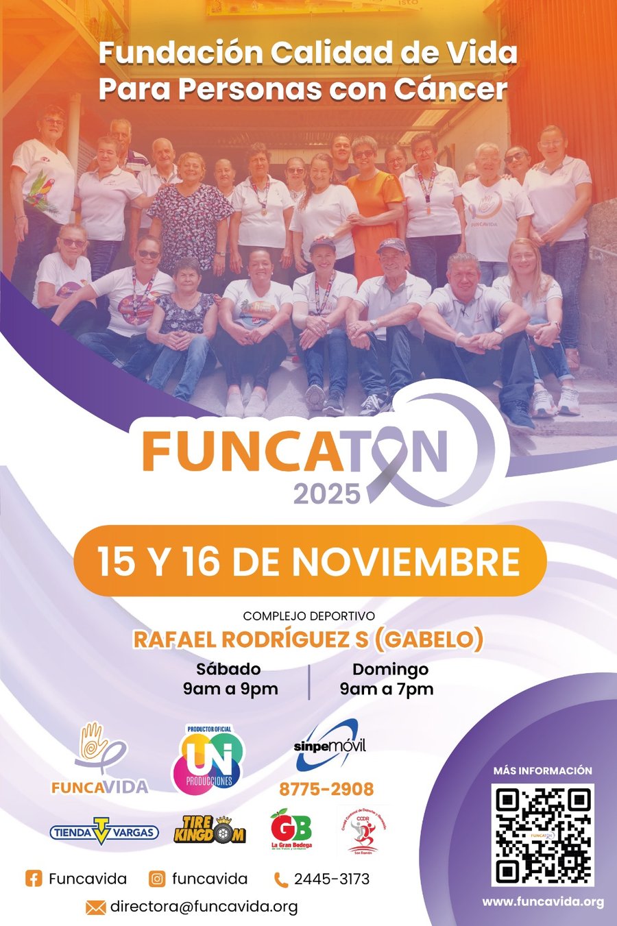 San Ramón tendrá su primer “Funcatón 2025” para apoyar a pacientes con cáncer y sus familias

 – La nacion