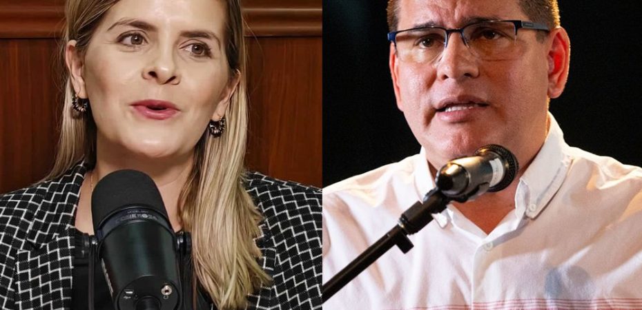 Fabricio Alvarado y Laura Fernández prometen un aeropuerto en la región sur

 – La nación