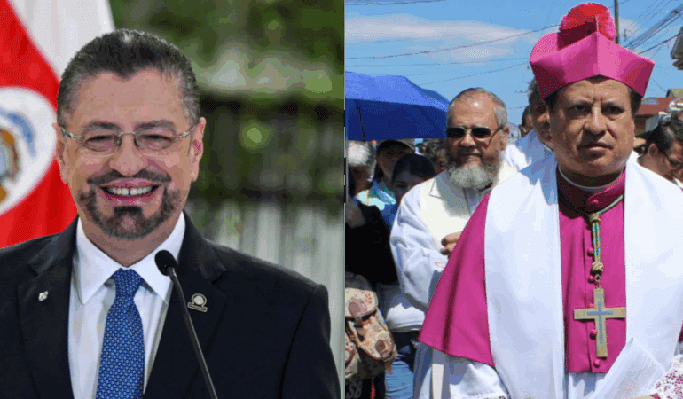 La nueva república se encuentra en conflicto entre Chaves y el arzobispo católico

 – La nación