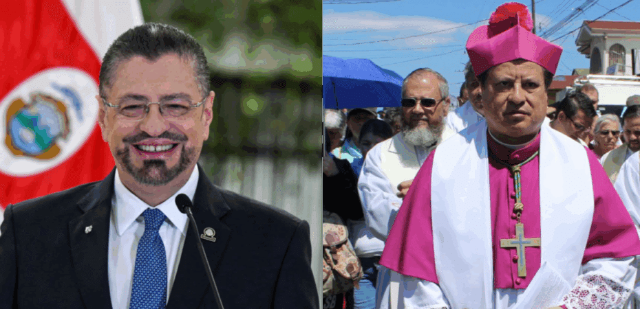 La nueva república se encuentra en conflicto entre Chaves y el arzobispo católico

 – La nación