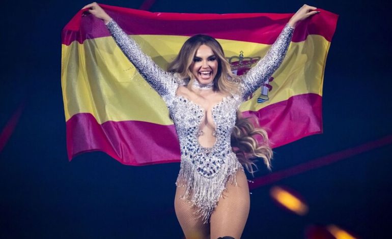 La pregunta no es si nos perderemos el Festival de la Canción de Eurovisión, sino dónde nos perderemos el Festival de la Canción de Eurovisión.

 – La nación