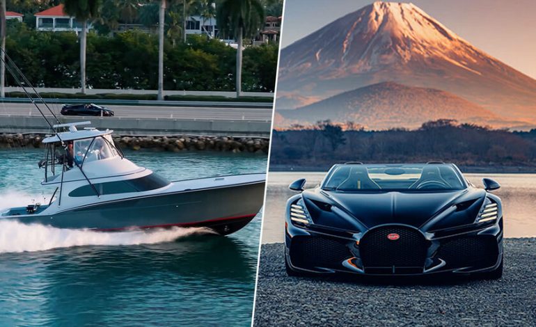 Un Bugatti Mistral cuesta cinco millones de dólares. Para empezar tienes que convencer a la policía para que organice una carrera.

 – La nación