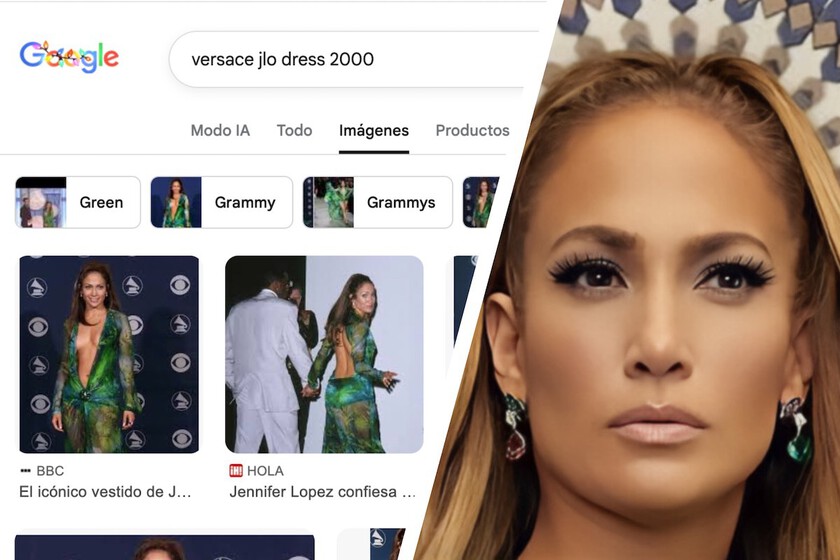 Una noche del año 2000, Jennifer López estrenó un vestido histórico. Y luego Google cambió Internet para siempre.

 – La nación