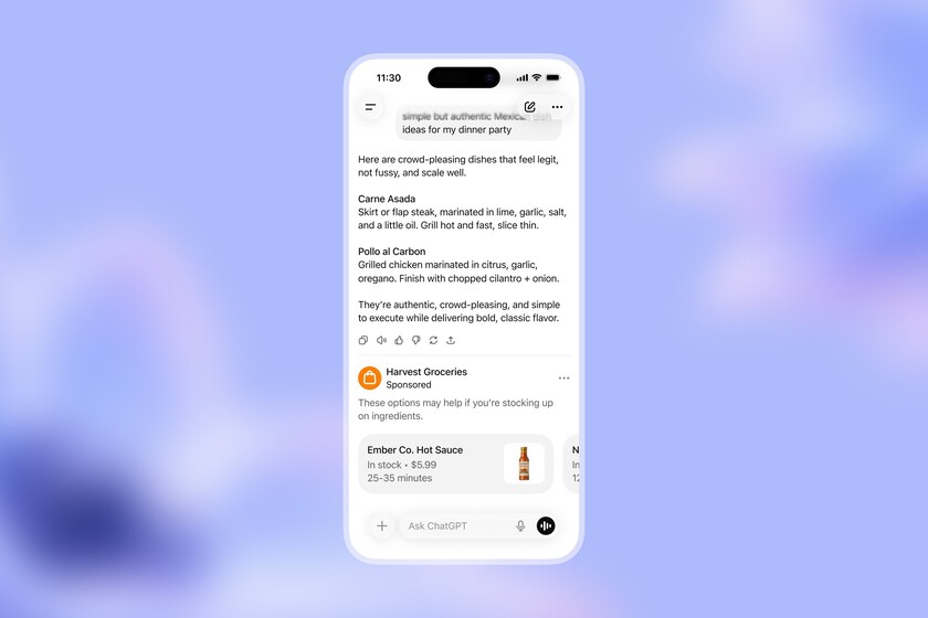 ChatGPT quiere desesperadamente que sus usuarios empiecen a pagar dinero. Solución: colocar publicidad en él.

 – La nación