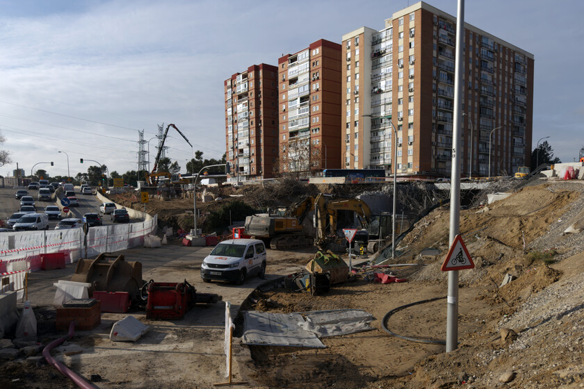 Las obras del soterramiento de la A-5 en Madrid

 – La nación