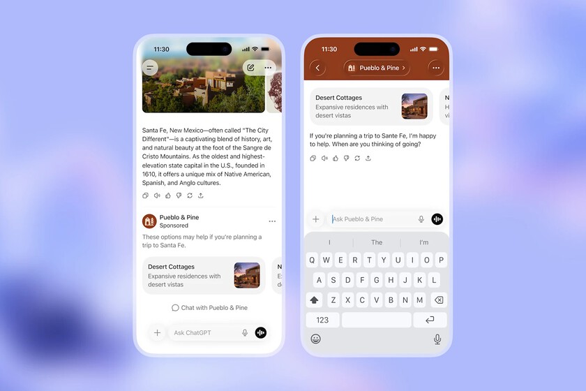 OpenAI entiende que los anuncios funcionarán en ChatGPT. Tanto es así que, según The Information, cobrarán más por ello que por la televisión

 – La nación