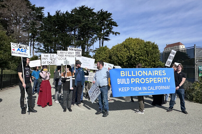 Alguien está tan preocupado por la migración de millonarios de California a Miami que incluso organizaron una manifestación

 – La nación