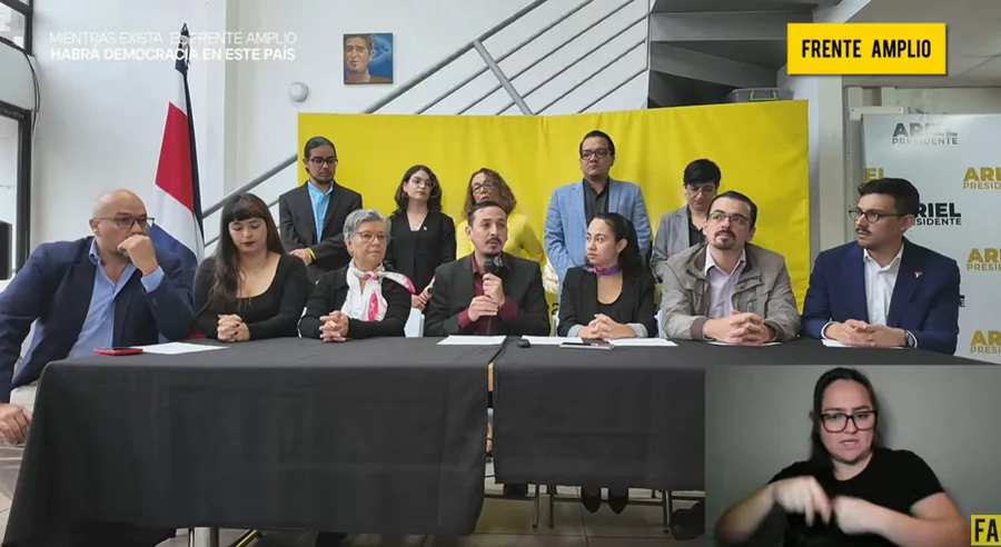 Frente Amplio presenta acuerdo contra iniciativas de abolición de derechos y garantías individuales

 – La nación