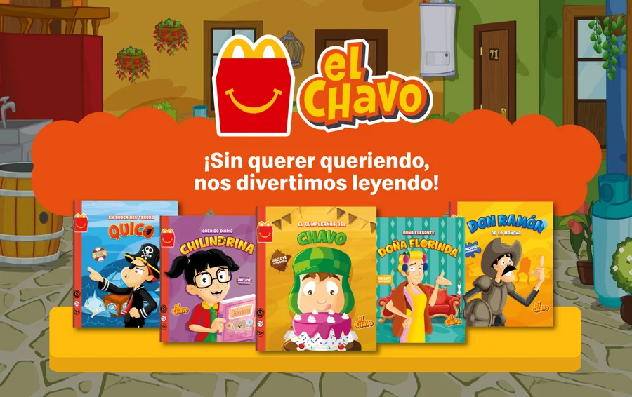 “El Chavo” llega a Happy Meal Books

 – La nación