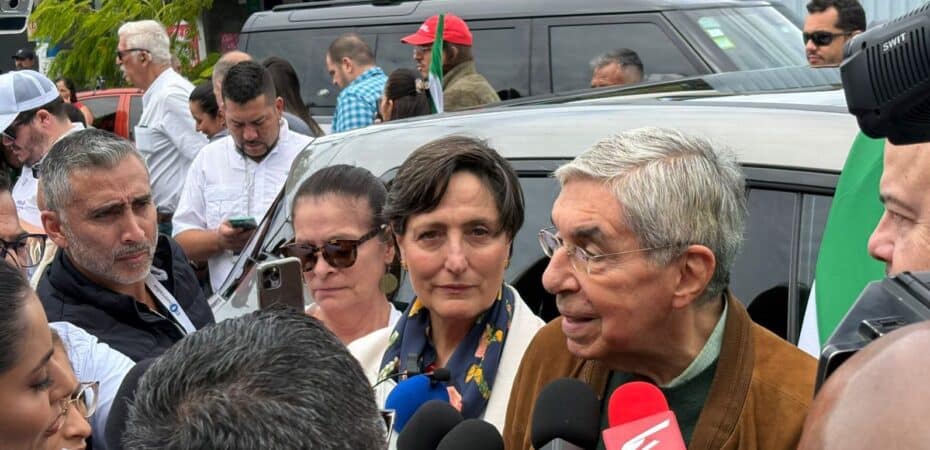 Óscar Arias, Abel Pacheco y Carlos Alvarado votaron en Pavas

 – La nación