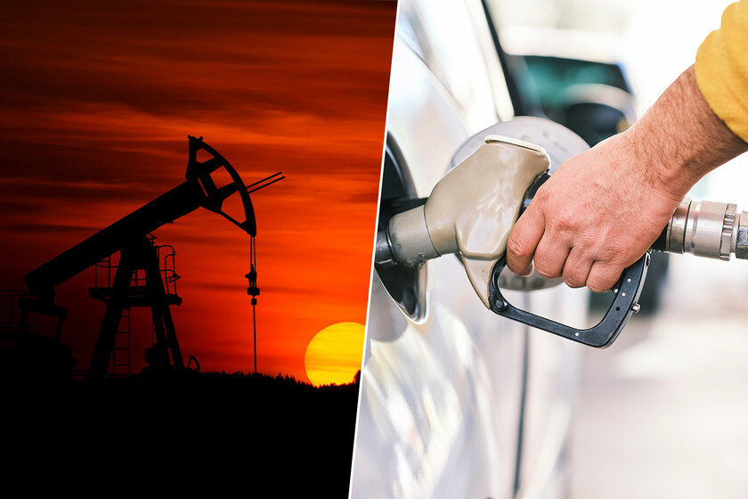 El precio del petróleo se desplomó de la noche a la mañana. El de los surtidores de gasolina sigue igual.

 – La nación