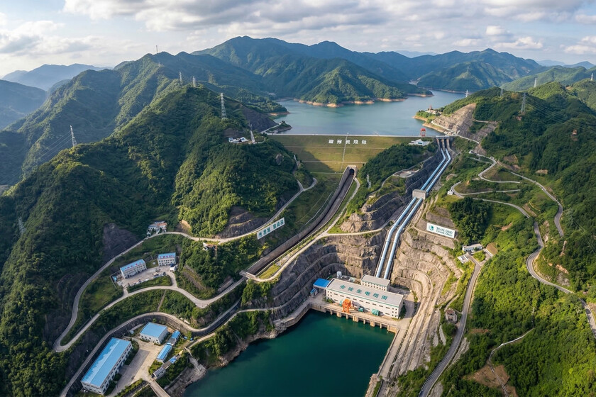 China ha batido récords al ampliar su capacidad eólica y solar. Ahora dependemos de centrales eléctricas de almacenamiento por bombeo

 – La nación