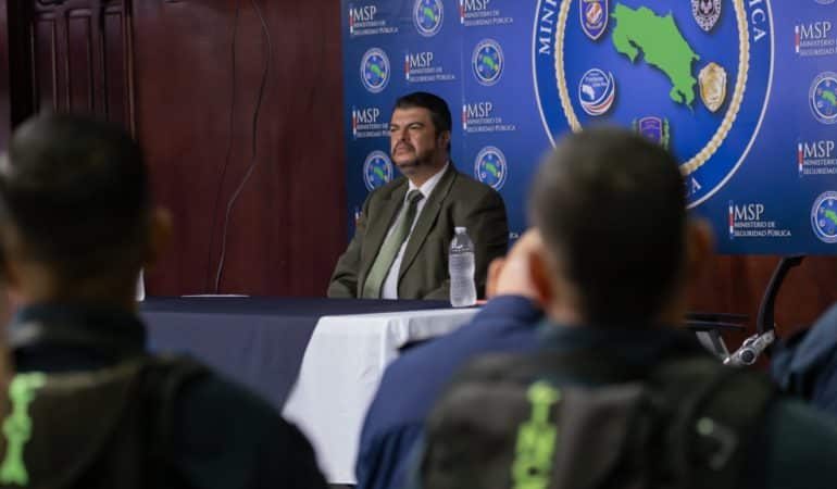 Mario Zamora Ministro de Seguridad Laura Fernández Gerald Campos-  CR

 – La nación