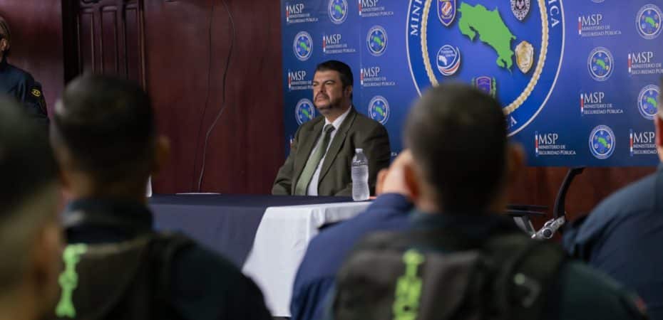 Mario Zamora Ministro de Seguridad Laura Fernández Gerald Campos-  CR

 – La nación