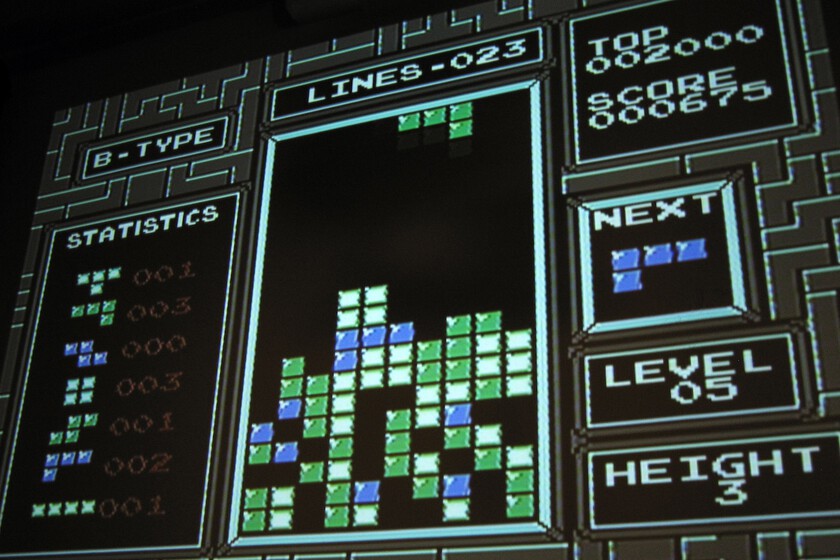 Hay personas en Tetris que son tan extremadamente competitivas que literalmente destruyen el juego.

 – La nación